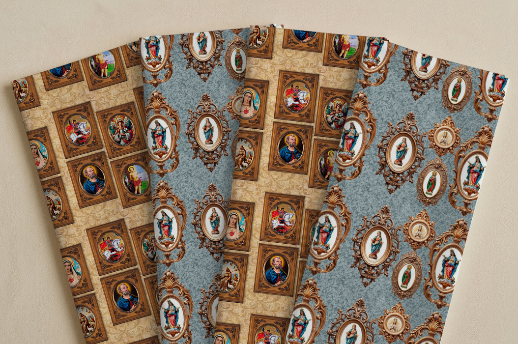 Mini Coleção Tecidos Religiosos